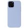 Mobigear Rubber Touch Coque iPhone 13 Coque arrière en Silicone - Lilas