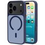 Mobiparts Hardcover iPhone 17 Pro MagSafe Plastique rigide Coque arrière - Satin Blue