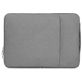 Mobigear Denim Zipper Pochette Ordinateur portable 15 - 16 Pouces Housse ordinateur - Gris