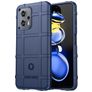 Mobigear Rugged Shield Coque POCO X4 GT Coque arrière en TPU Souple Anti-Chocs - Bleu