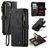 Caseme C30 Housse iPhone 14 Plus Etui Porte-Monnaie - Noir