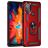 Mobigear Armor Ring Coque Motorola Moto G50 Coque arrière Rigide Anti-Chocs avec Anneau-Support - Rouge