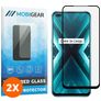 Mobigear Premium Realme X3 SuperZoom Verre trempé Protection d'écran - Compatible Coque - Noir (Lot de 2)