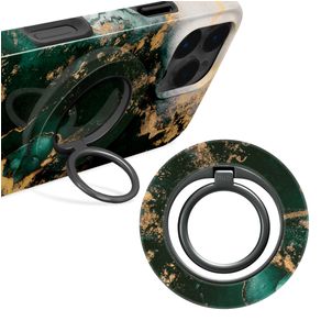 MIO Holder MagSafe Bague téléphone - Green Marble Universel