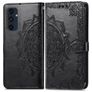 Mobigear Mandala Housse Samsung Galaxy A16 Etui Porte-Monnaie - Noir