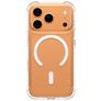 CARE by PanzerGlass Fashionable Coque Transparente iPhone 17 Pro MagSafe Coque arrière en Silicone - Transparent