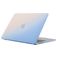 Mobigear Rainbow Matte MacBook Pro 13 Pouces (2016-2023) Coque - Bleu - Model A1706 / A1708 / A1989 / A2159 / A2289 / A2251 / A2338
