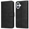 Mobigear Wallet Housse iPhone 17 Etui Porte-Monnaie - Noir