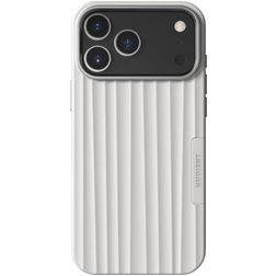 Nudient Bold Coque iPhone 17 Pro Max MagSafe Coque arrière Rigide - Chalk White