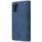Mobigear Zipper Housse Samsung Galaxy A71 Etui Porte-Monnaie - Bleu