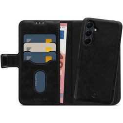 Mobilize Magnet Gelly Wallet Housse Samsung Galaxy A55 Etui avec Coque Détachable Porte-Monnaie - Noir