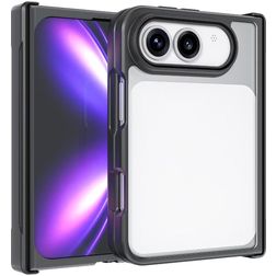 Mobigear Shockproof Coque iPhone Duo Coque arrière Rigide - Noir
