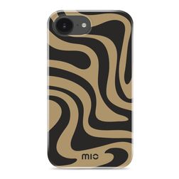 MIO Coque iPhone 16e MagSafe Coque arrière Rigide - Swirl
