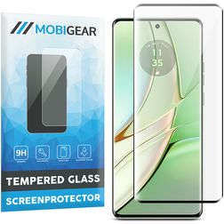 Mobigear Premium Motorola Edge 40 Verre trempé Protection d'écran - Compatible Coque - Noir