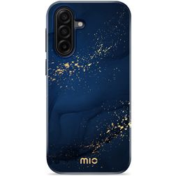 MIO Samsung Galaxy A17 MagSafe Plastique rigide Coque arrière - Midnight Sparkle