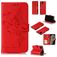 Mobigear Feather Housse iPhone 11 Etui Porte-Monnaie - Rouge