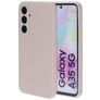Mobiparts Coque Samsung Galaxy A35 Coque arrière en Silicone - Soft Salmon