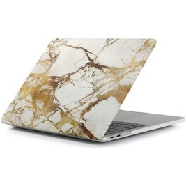 Mobigear Marble MacBook Pro 14 Pouces (2021-2026) Coque - Marron - Model A2442 / A2779 / A2918 / A2992 / A3401 / A3112 / A3434 / A3427 / A3426