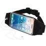Mobiparts Comfort Fit Belt Brassard Téléphone iPhone 17 Pro Max Ceinture Coque de Sport en Neoprène - Noir