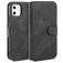 Mobigear Retro Housse iPhone 11 Etui Porte-Monnaie - Noir