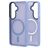 Mobiparts Hardcover Samsung Galaxy S26 MagSafe Plastique rigide Coque arrière - Satin Ligth Blue