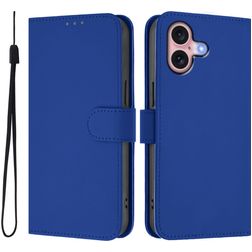 Mobigear Urban Wallet Housse iPhone 16 Etui Porte-Monnaie - Dark Blue