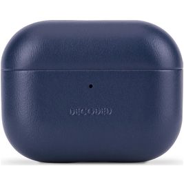 Decoded Coque Apple AirPods Pro 3 en Cuir Véritable - Navy Blue