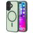 Mobiparts Hardcover Coque iPhone 17 MagSafe Coque arrière Rigide - Satin Green