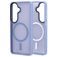 Mobiparts Hardcover Coque Samsung Galaxy S26 MagSafe Coque arrière Rigide - Satin Ligth Blue