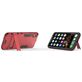 Mobigear Armor Stand Coque iPhone XS Max Coque arrière Rigide Anti-Chocs avec Support Amovible - Rouge