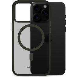Mobilize Hybrid Pro iPhone 16 Pro Max MagSafe Plastique rigide Coque arrière Antichoc - Noir
