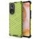 Mobigear Honeycomb Coque HONOR 50 Coque arrière Rigide Anti-Chocs - Vert