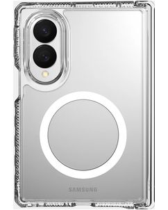 ITSKINS Level 2 HybridMagClear R Coque Transparente Samsung Galaxy Z Fold 8 MagSafe Coque arrière Rigide Anti-Chocs - Transparent