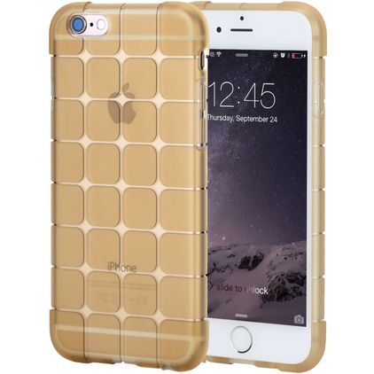 Rock Cubee Coque iPhone 6s Coque arrière en TPU Souple - Or