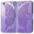 Mobigear Butterfly Housse iPhone 16e Etui Porte-Monnaie - Violet