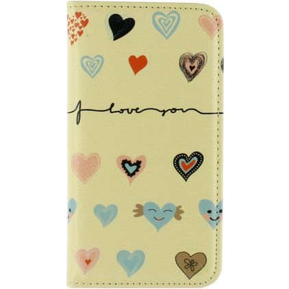 Mobilize Premium Magnet Housse Samsung Galaxy S5 Mini Etui - I Love You