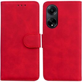 Mobigear Wallet Housse OPPO A98 Etui Porte-Monnaie - Rouge