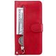 Mobigear Zipper Housse Huawei P40 Lite 5G Etui Porte-Monnaie - Rouge