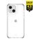 ITSkins SupremeClear Coque Transparente iPhone 13 Coque arrière Rigide Anti-Chocs - Transparent