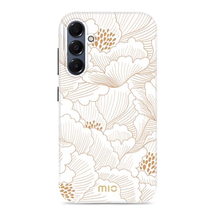 MIO Coque Samsung Galaxy A16 MagSafe Coque arrière Rigide - White Roses
