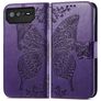 Mobigear Butterfly Housse ASUS ROG Phone 6 Etui Porte-Monnaie - Violet