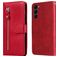 Mobigear Zipper Samsung Galaxy S23 Étui Portefeuille - Rouge