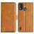 Mobigear Slim Magnet Housse Nokia G11 Plus Etui Porte-Monnaie - Cognac