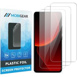 Mobigear Xiaomi 13T Pro Protection d'écran Film - Compatible coque (Lot de 3)