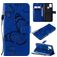 Mobigear Butterfly Housse Samsung Galaxy A21s Etui Porte-Monnaie - Bleu