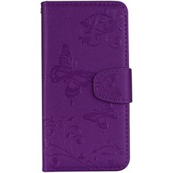 Mobigear Butterfly Housse Xiaomi Mi 8 SE Etui Porte-Monnaie - Violet