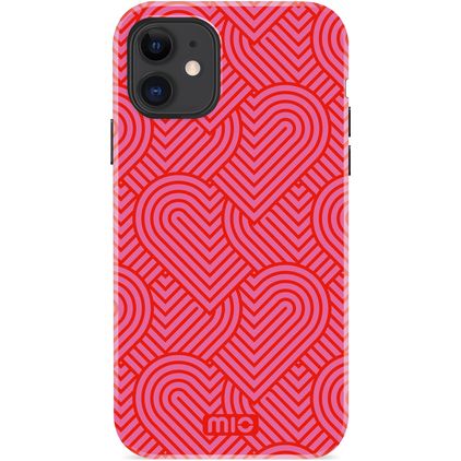MIO Coque iPhone XR MagSafe Coque arrière Rigide - Wild Hearts