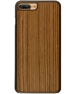 Imoshion Elijah Coque iPhone 8 Plus Coque arrière en Bois - Marron