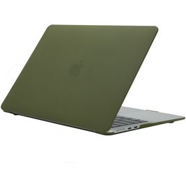 Mobigear Cream Matte MacBook Air 15 Pouces (2023-2025) Coque - Avocat - Model A2941 / A3114 / A3241