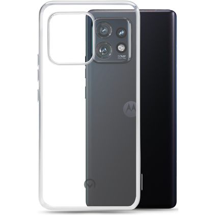 Mobilize Gelly Transparent Motorola Edge 40 Pro TPU souple Coque arrière - Transparent